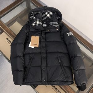 Burberry Jacket Black Stripe Black