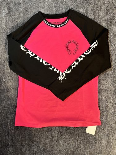 Click to view full screen Chrome Hearts Long-sleeved shirt Blue/Black/Red/light blue photo review